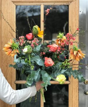 Bouquet with fritillaria